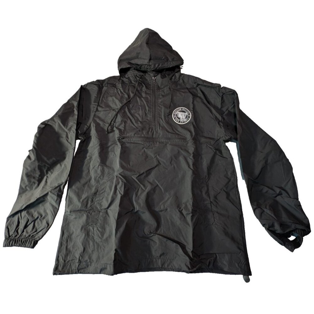 San Antonio Rampage Minors Hockey Windbreaker Jacket Adult Size XL Black Gray